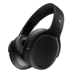 Skullcandy Crusher ANC 2 Bluetooth Noise Cancelling Headphones / 50 Hours Battery/Extra Bass Tech/Use with Android and iPhone/With Microphone/Wireless Headphones Noise Cancelling - Black