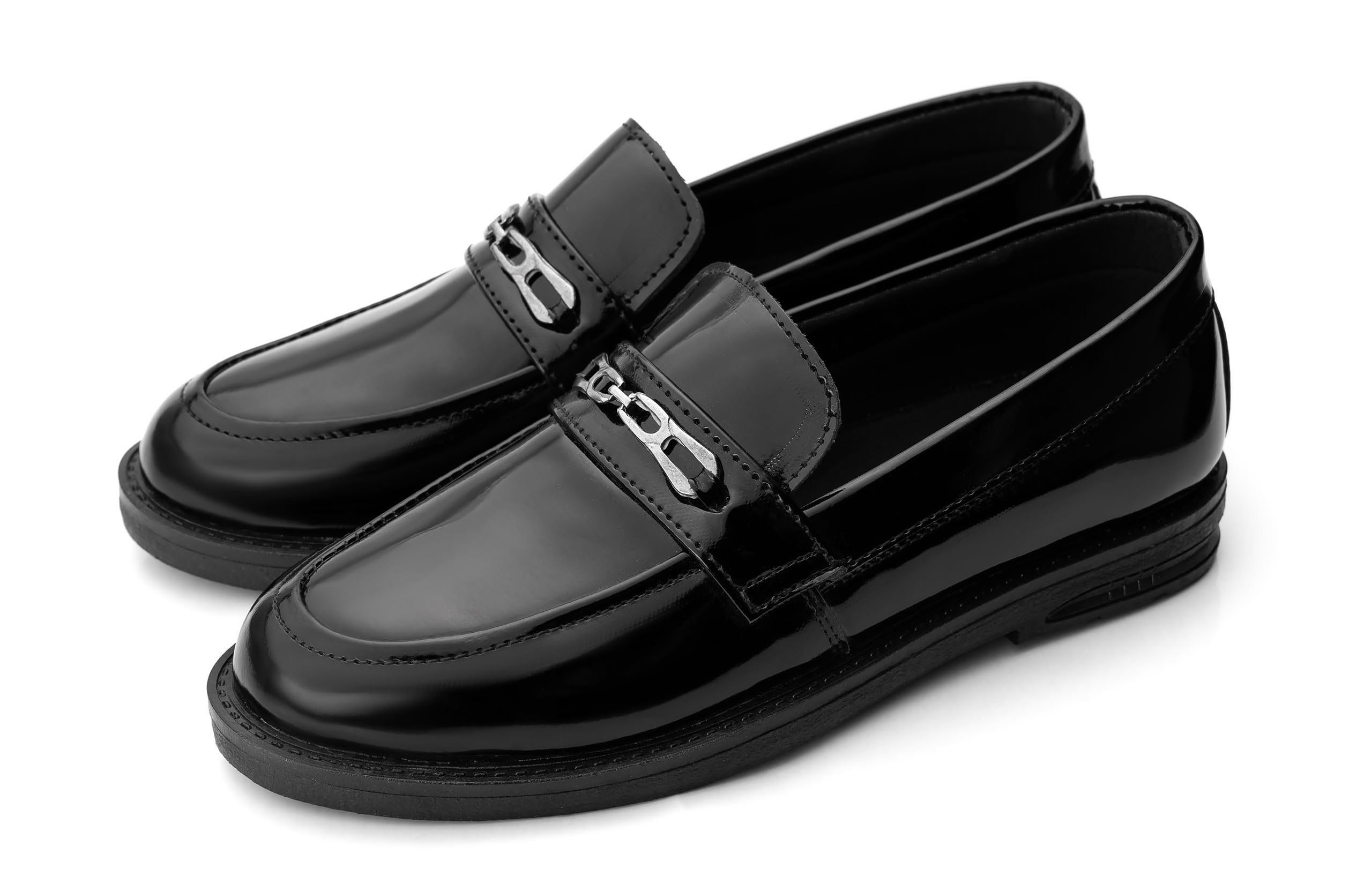 71XVloZ17UL حذاء جلد كلاسيك للأولاد من رومبا سبورت