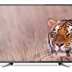 Nikai 32 Inch HD LED TV, Slim LED TV with Remote Control, NTV3272LED | HDMI & USB Ports, AV Mode, Head Phone Jack, PC Audio In, VGA | Energy Saving Technology, Dynamic Sound NTV3272LED Black