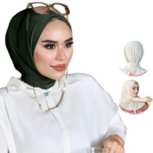 قبعة تربان - للنساء - حجاب للنساء | لفافة شعر للنساء | غطاء اسفل الحجاب للنساء | غطار فوري للشعر