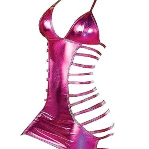 طقم نوم لانجري للنساء ارجواني مقاس واحد