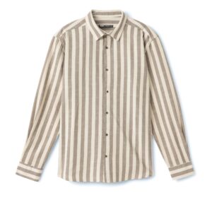 تيشرت مخطط حديث للرجال من كوتون