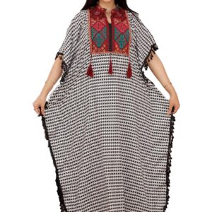 عباية للنساء من سينا إتيمان، مقاس حر، بتصميم عصري مطرز