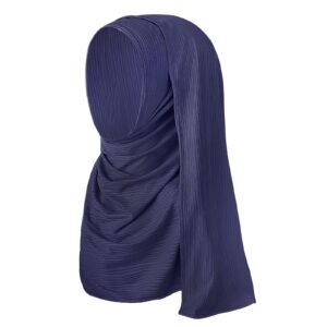 Solid Color Women Jersey Hijab Scarf Fashion Soft Long Muslim Head Wrap Shawls