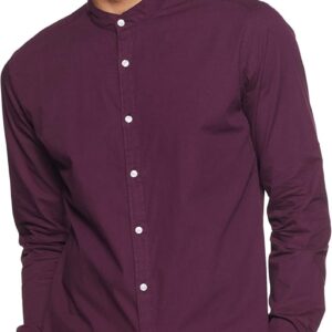 قميص سادة بقصة ضيقة للرجال من دايفيرس