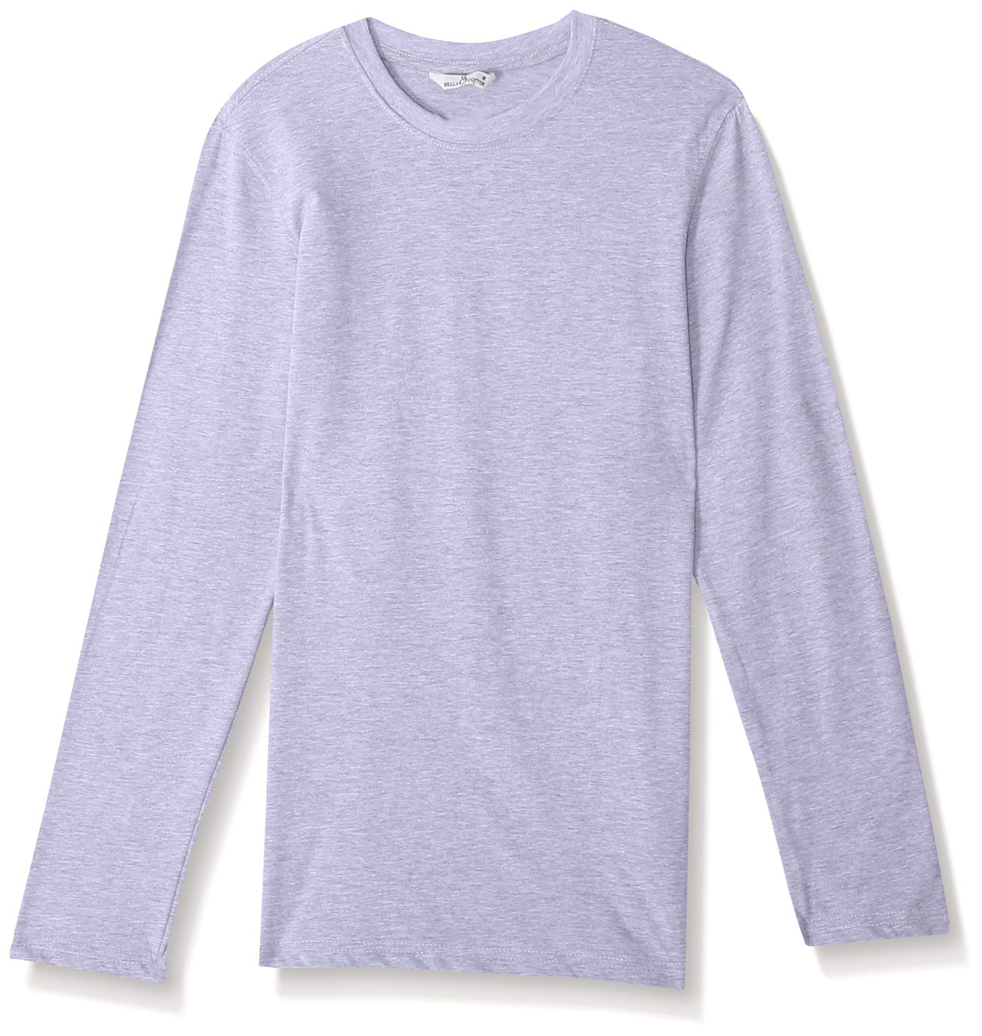 71kJU-7gQDL تيشيرت باكمام طويلة وقبة دائرية بدون طوق BCW31LP للرحال من بيلا كوتون رجال