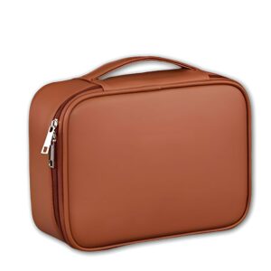 شنطة سفر متعددة الأغراض لمستحضرات التجميل والعناية الشخصية بتصميم متين لتنظيم الكريمات والشامبو ومنتجات التجميل خلال الرحلات والنزهات اليومية (لون سي)