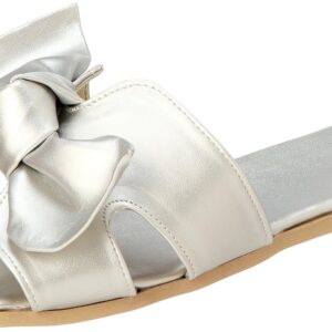 OX womens OX-W-Silver/Silver Slipper