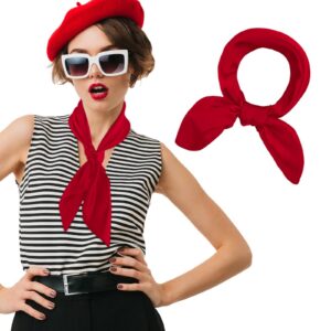 وشاح حريري من تزويق، وشاح راس ساتان 60 سم، وشاح مربع عصري عصري جيد التهوية وناعم لاكسسوارات شنط اليد للنساء