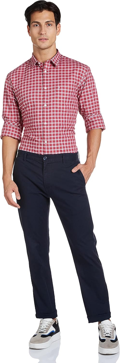 71mN0L1au7L._AC_SL1500_ قميص غير رسمي للرجال من اينديان تيريان ITMSH02418 - الصورة 5