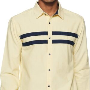 قميص كاجوال ضيق سادة للرجال من دايفيرس