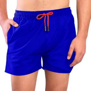 شورت مقاوم للماء للرجال بتصميم بجيوب جانبية وبطانة شبكية لمظهر أنيق من ميزا