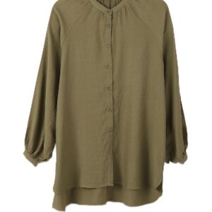 LC واكيكي بلوزة طويلة بقبة للنساء من جراند داد