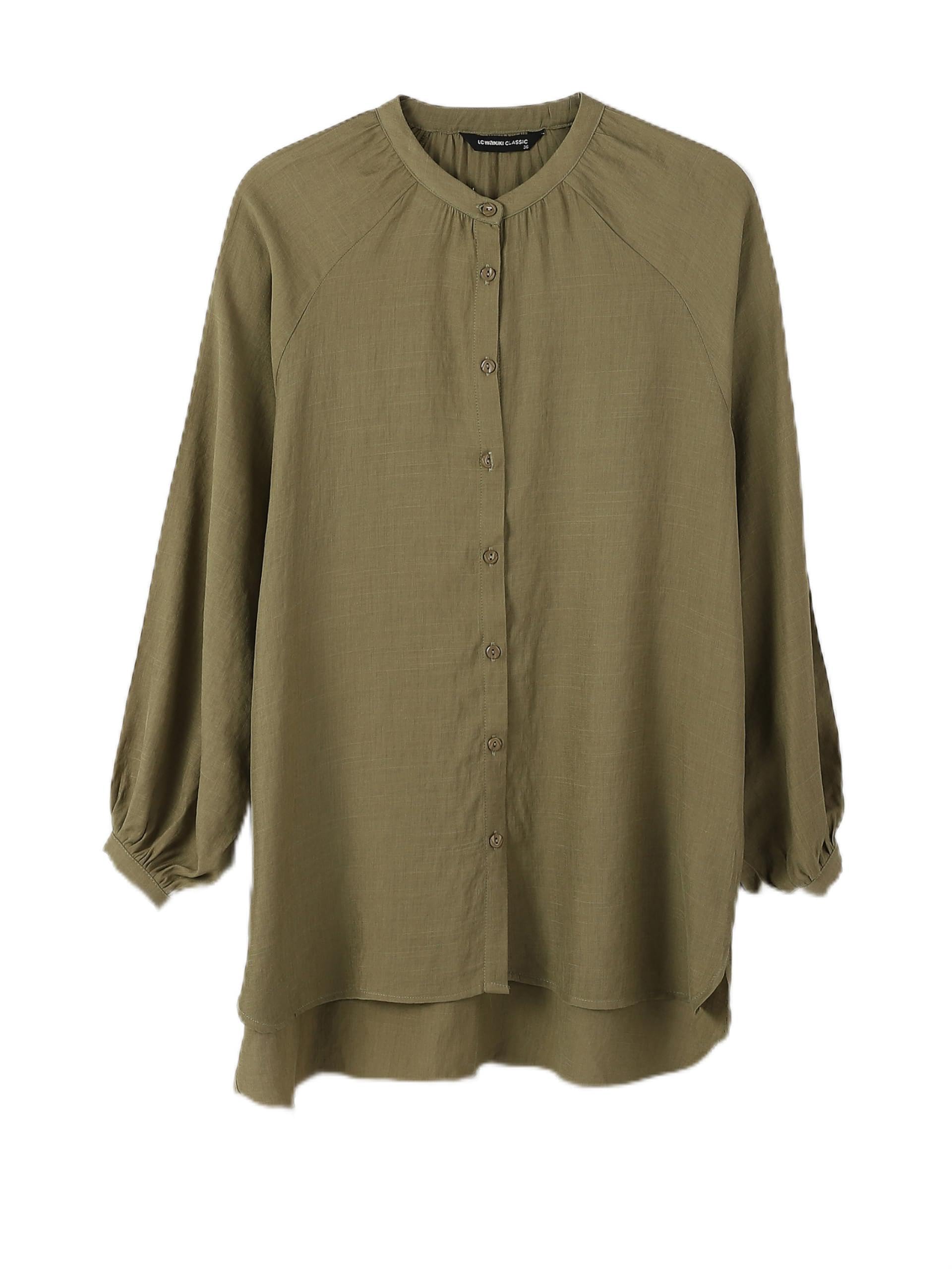 71nzKDjgdWL LC واكيكي بلوزة طويلة بقبة للنساء من جراند داد