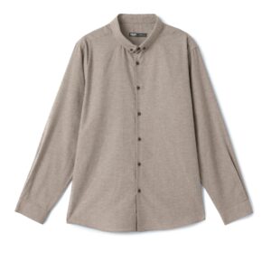 كوتون قميص عصري بقصة ضيقة للرجال