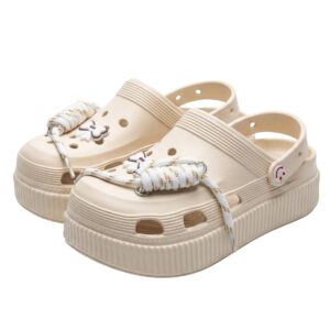 Romba نسائي بقاعدة مرتفعة مع حزام خلفي قابل للتعديل وفتحات تهوية، خفيف الوزن، رياضي كاجوال