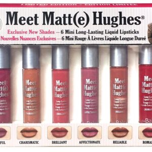 ارواج ميت مات هيوز مجموعة من 6 درجات مني مختلفة