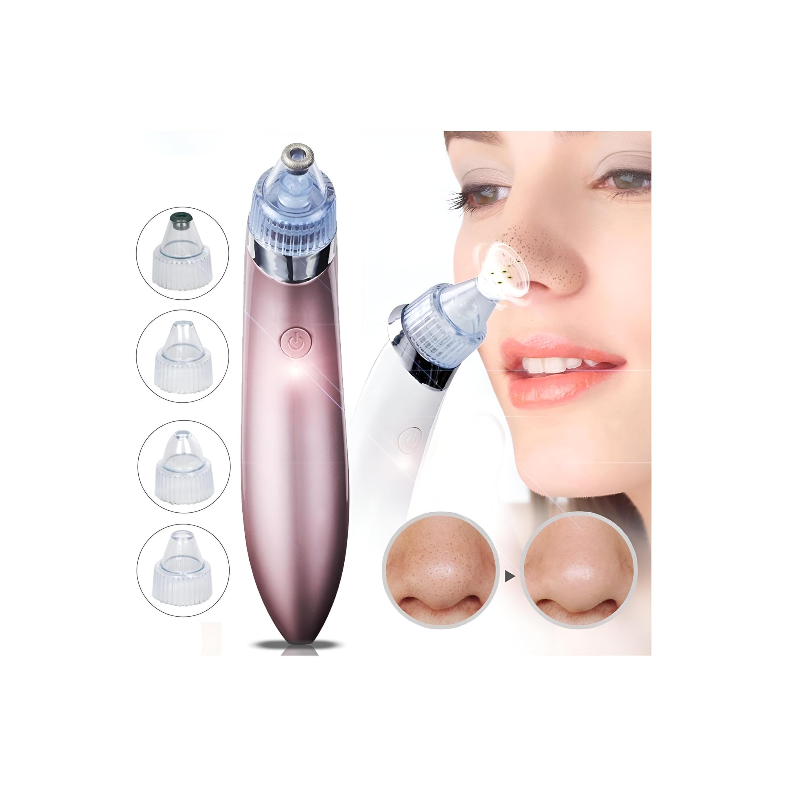 71sIkgMVQtL جهاز متخصص في شفط الدهون وإزالة البثور السوداء، مثالي للعناية الشخصية أو للاستخدام في العيادات الطبية والبيوتي بشكل مهني