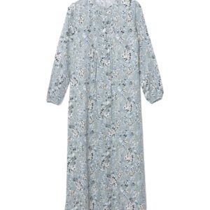 LC واكيكي فستان مكشكش مزين بالزهور للنساء