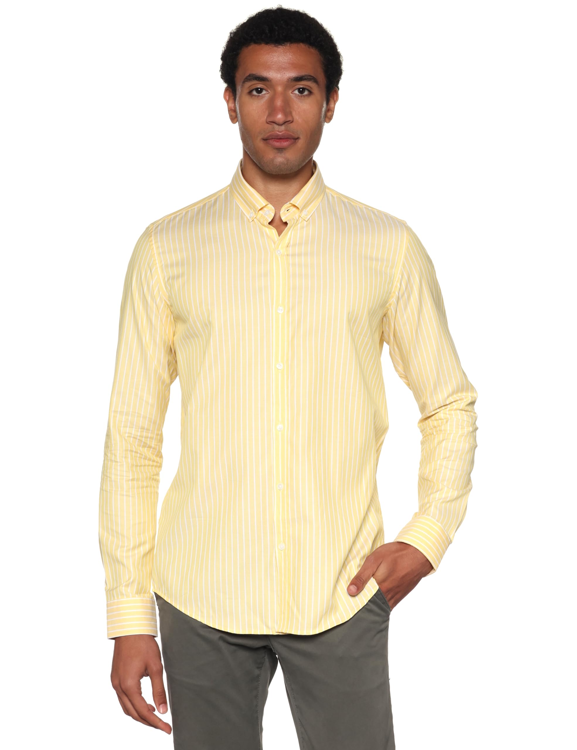 71vhnDaB3WL قميص بوبلين كلاسيكي للرجال من ناجا هوم