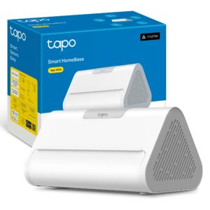 Tapo H500 HomeBase, 16GB Built-in, Memory Expandable up to 16TB, Supports 16 Cameras & 64 Sensors, Local Storage, HDMI, Wi-Fi/Ethernet, Built-in Alarm, Matter Compatible
