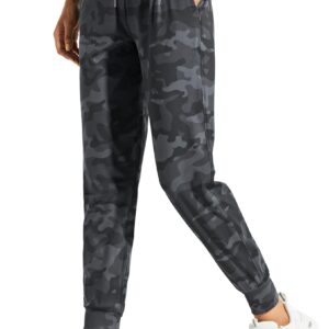 سروال رياضي خفيف الوزن للجري للنساء مع جيوب برباط مدبب كاجوال ضيق قابل للتمدد للتمارين الرياضية والاسترخاء