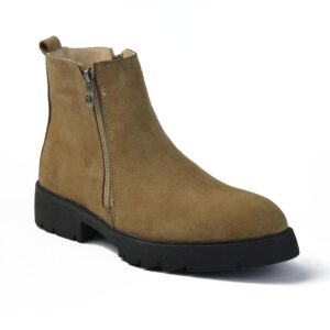 حذاء رجالي نصف بوت بسوسته - شمواه عالي الجودة ونعل رابر مقاوم للانزلاق متوفر بالوان و مقاسات مختلفه