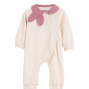 سالوبيت قصير سادة بأكمام طويلة للبنات من جونيور، عبوة من قطعة واحدة