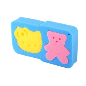 إسفنجة استحمام ناعمة للأطفال بتصميمات مرحة لطيفة على بشرة الطفل من Waritex