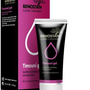 جل بينوستان تيموني للنساء جل خارجي للعناية بالمناطق الحساسة والراحة، تركيبة مهدئة ومرطبة، 50 مل