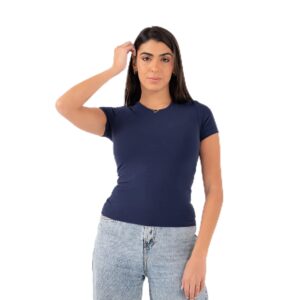 تيشيرت باكمام قصيرة للنساء من فونا