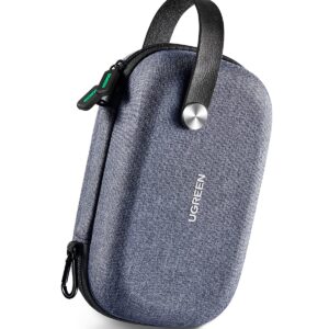 UGREEN Travel Case Gadget Bag Small Portable Electronics accessories Organiser Travel Carry Hard Case Cable Tidy Storage Box Pouch