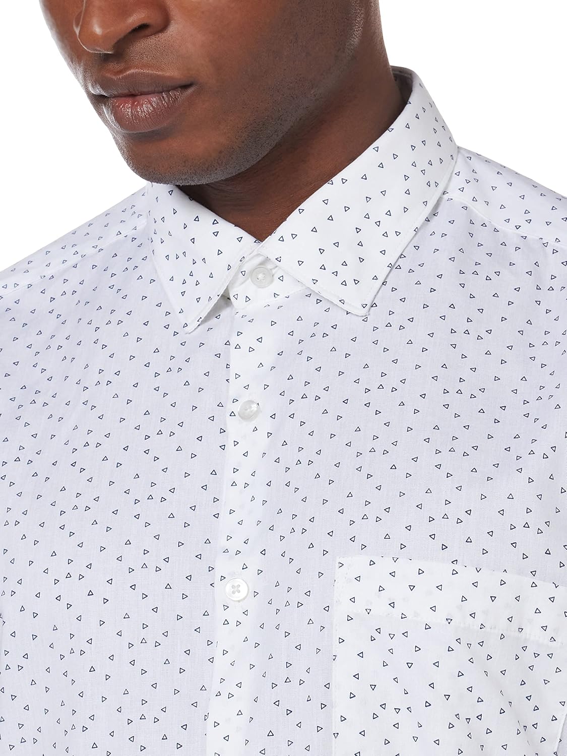 8156tOUMaEL._AC_SL1500_ قميص رسمي من القطن بكم طويل مطبوع بقصة عادية للرجال دايفيرس - الصورة 4