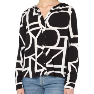 بلوزة جوستا بأكمام طويلة للارتداء اليومي للنساء من اونلي