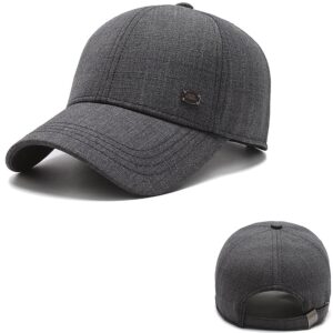 قبعة بيسبول كلاسيكية للحماية من الشمس، قبعة جولف، قبعة شمس كاجوال للارتداء في الهواء الطلق، قبعة قطنية قابلة للتعديل للرجال من جودتول