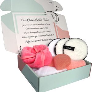 مجموعة هدايا العناية بالجمال والمنتجعات الصحية للنساء مع رسالة شخصية للعطاء، 7 منتجات اصلية ومفيدة، صندوق هدايا للرفاهية واعياد الميلاد والكريسماس وعيد الام