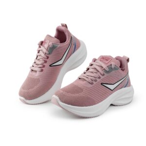 حذاء جري خفيف الوزن للنساء من ناو شوز - حذاء رياضي منسوج جيد التهوية بنعل مبطن، حذاء رياضي مريح للمشي وصالة الالعاب الرياضية للارتداء اليومي BN1F