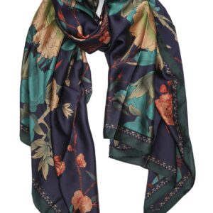 اوشحة عصرية من نالاكال، وشاح كبير بملمس حرير التوت طويل بقع، شالات واقية من الشمس خفيفة الوزن للنساء، اوشحة انيقة لجميع المواسم
