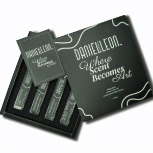 عطر للنساء، عينات عطور مستوحاة من جود جيرل ومادموزيل وماي واي وليمبيراتريس، روائح بحجم مناسب للسفر+ زيت عطر تجريبي 2 مل- مجموعة للنساء من دانيال ليون