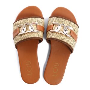 شبشب كاجوال موديل LOUSANDBRNLV-1010 للنساء من لو