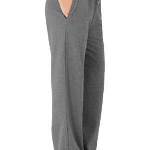 سروال ركض للنساء من روس كامب، بنطال يوغا، بنطال رياضي طويل بأرجل واسعة، مزيج قطني مريح مع حزام خصر مرن، مثالي لليوغا والترفيه والرياضة