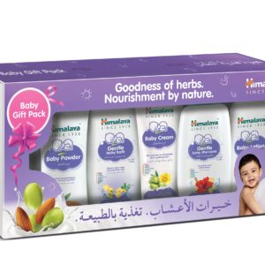 هيمالايا منذ عام 1930، هيمالايا هيربالز - مجموعة هدايا للعناية بالطفل، خالية من الألوان الصناعية والبارابين والفثالات والكبريتات