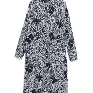 بلوزة طويلة منقوشة للنساء من ال سي وايكيكي