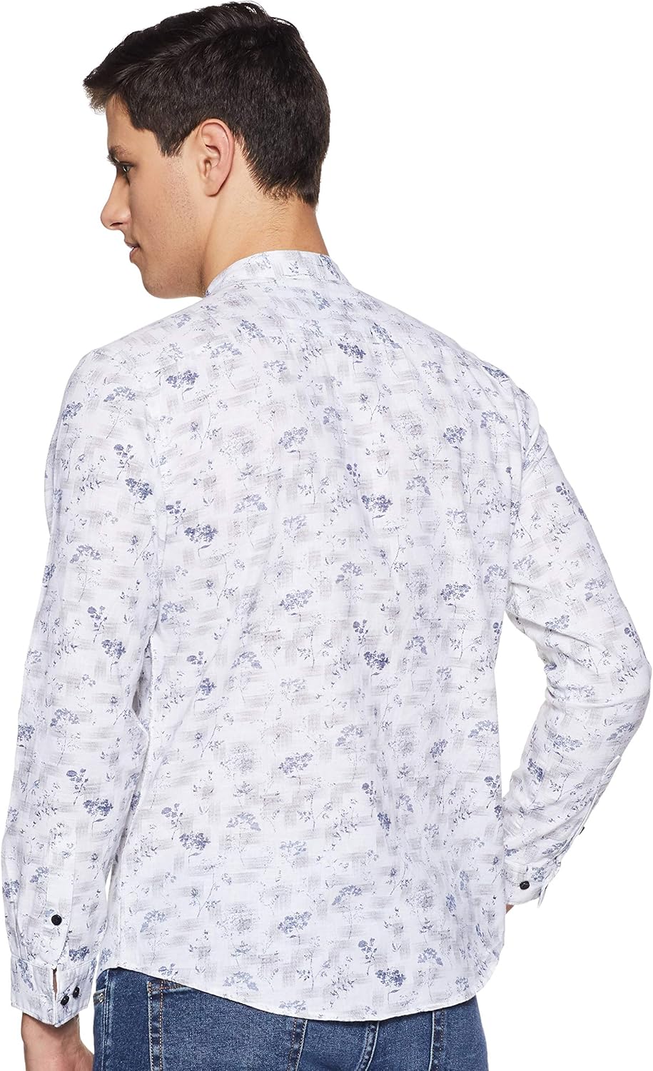 81oVgQgHuHL._AC_SL1500_ قميص كاجوال رجالي مطبوع بمقاس عادي من ��ايفيرس - الصورة 2