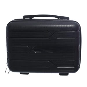 شنطة مكياج سيليكون للجنسين من فوديكا، مقاس 14 انش، اسود