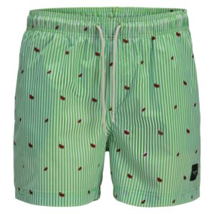 شورت كارجو قصير مخطط ايه كيه ام اس ان للرجال من جيه بي اس تي ام ايه يو اي جيه اس دبليو اي (عبوة من قطعة واحدة)