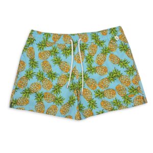 شورت شاطئ بتصميم اناناس للرجال من تيم سبورت (عبوة من قطعة واحدة)