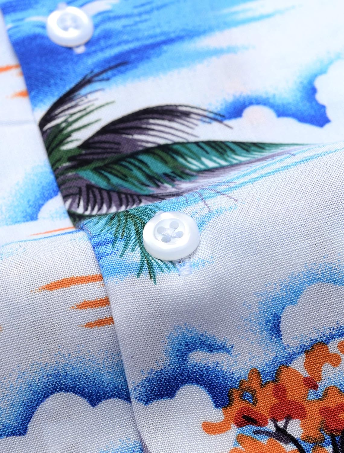 91YlEw6crVL._AC_SL1500_ اليمنز اند جنتل قميص رسمي بقصة عادية باساور فرنسية (يتضمن زر الكم) لون اسود - الصورة 5