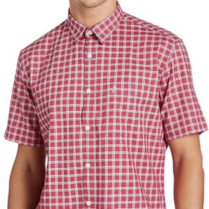 انديان تيرراين قميص كاجوال للرجال Itmsh02418، اللون: احمر ميل: مقاس M، 40