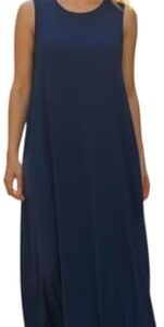 Womens Maxi Dress Womens Basic Dress Sleevless For All Activities For Women And Girls Dress